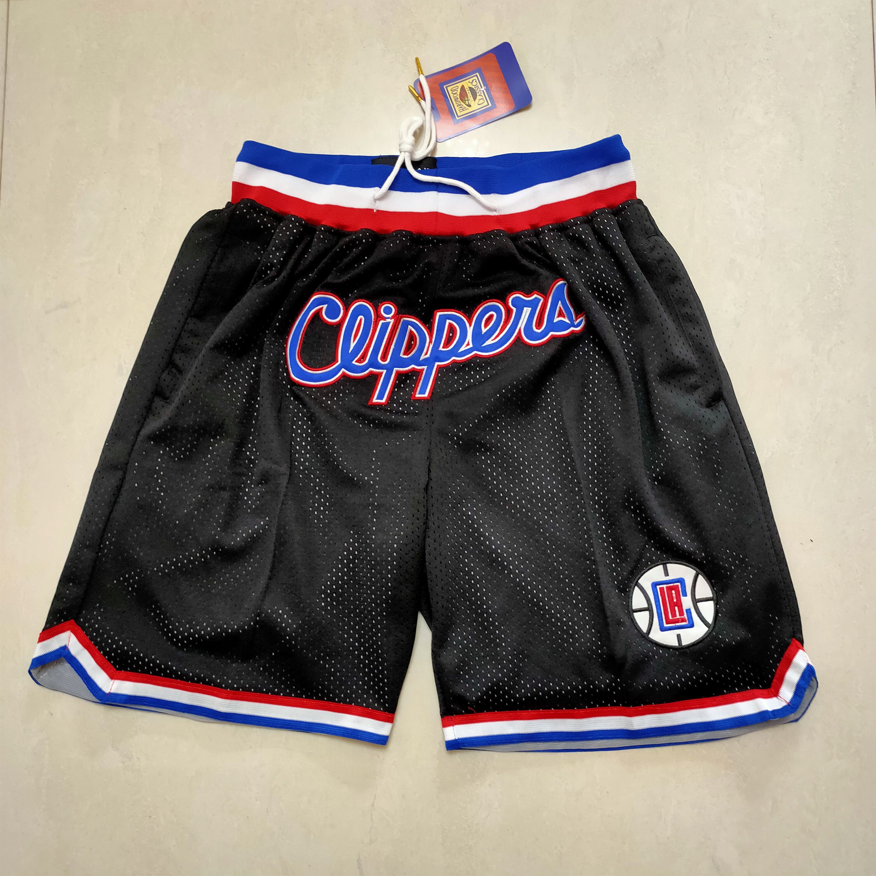 Men NBA Los Angeles Clippers Shorts 202302181->los angeles clippers->NBA Jersey